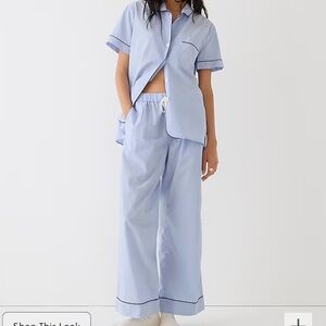 J. Crew short sleeve cropped PJs